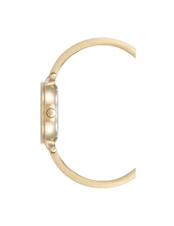 Online Anne Klein Round Gemstone Bangle Watch Set