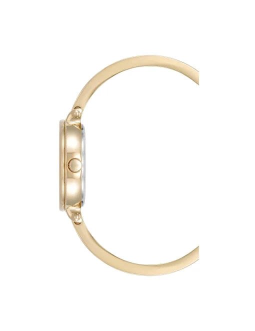 Online Anne Klein Round Gemstone Bangle Watch Set