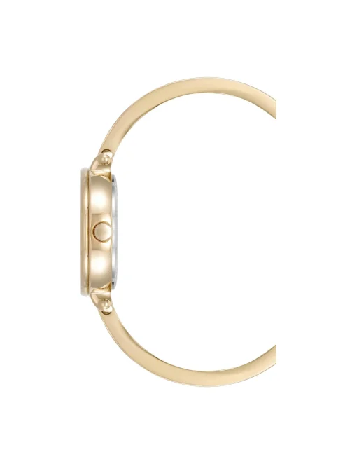 Online Anne Klein Round Gemstone Bangle Watch Set