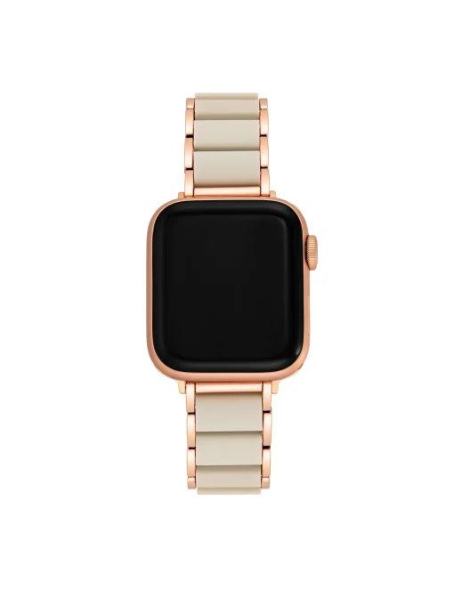 Cheap Anne Klein Rubberized Link Bracelet Band For Apple Watch®