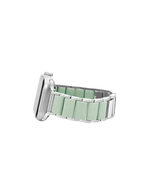 Cheap Anne Klein Rubberized Link Bracelet Band For Apple Watch®