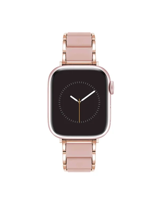 Cheap Anne Klein Rubberized Link Bracelet Band For Apple Watch®