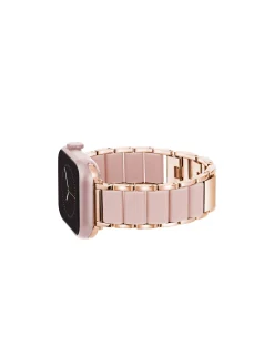 Cheap Anne Klein Rubberized Link Bracelet Band For Apple Watch®