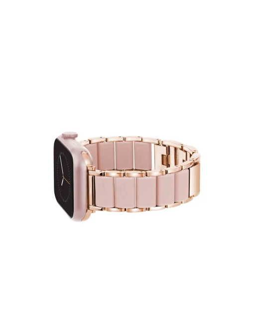 Cheap Anne Klein Rubberized Link Bracelet Band For Apple Watch®