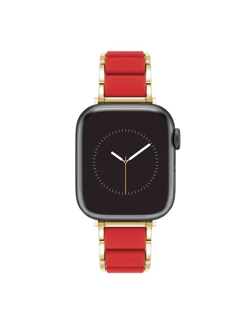 Cheap Anne Klein Rubberized Link Bracelet Band For Apple Watch®
