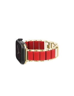 Cheap Anne Klein Rubberized Link Bracelet Band For Apple Watch®