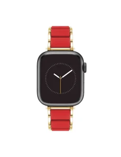 Cheap Anne Klein Rubberized Link Bracelet Band For Apple Watch®