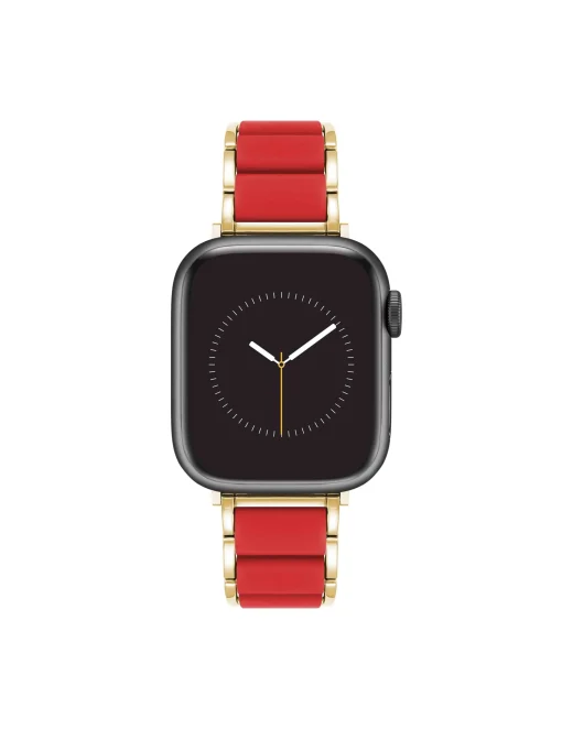 Cheap Anne Klein Rubberized Link Bracelet Band For Apple Watch®