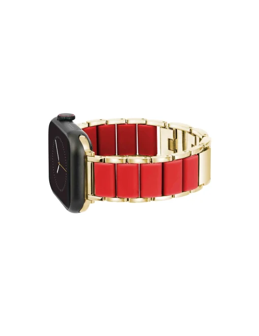 Cheap Anne Klein Rubberized Link Bracelet Band For Apple Watch®