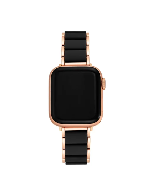 Cheap Anne Klein Rubberized Link Bracelet Band For Apple Watch®