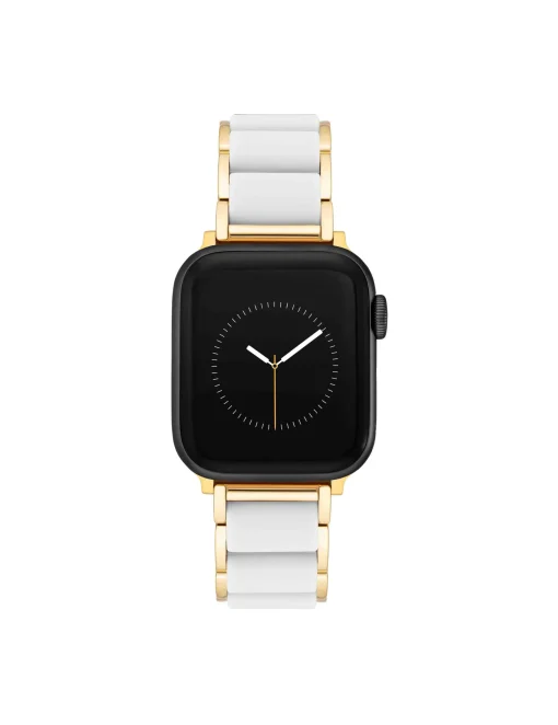 Cheap Anne Klein Rubberized Link Bracelet Band For Apple Watch®