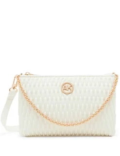 Cheap Anne Klein Ruched Crossbody With Chain Swag