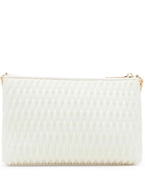 Best Anne Klein Ruched Crossbody With Chain Swag