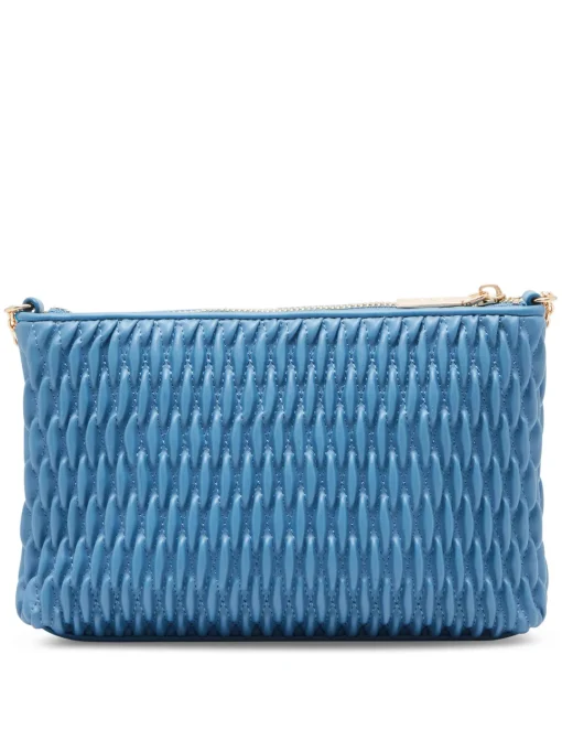 Best Anne Klein Ruched Crossbody With Chain Swag
