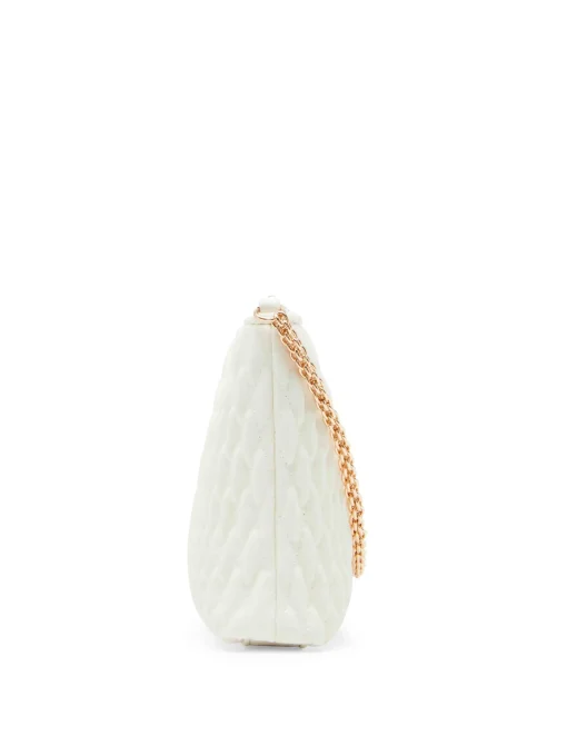 Fashion Anne Klein Ruched Crossbody With Chain Swag