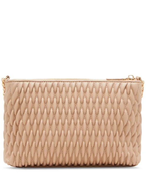 Best Anne Klein Ruched Crossbody With Chain Swag