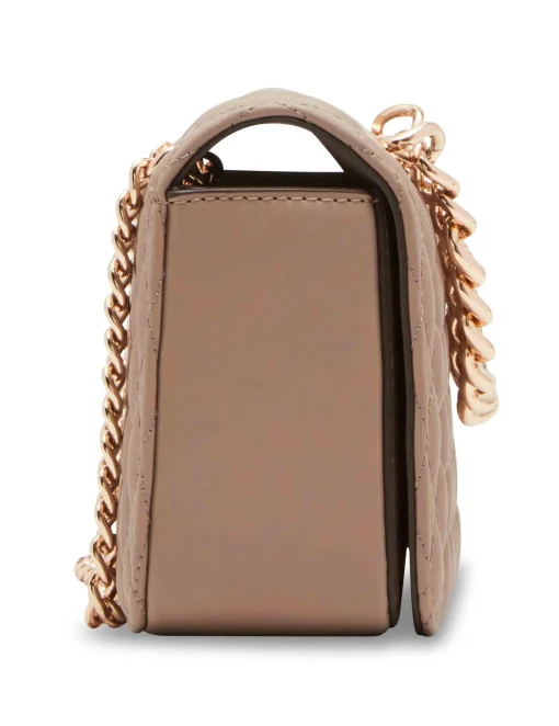 Fashion Anne Klein Ruched Flap Crossbody With Oversized Chain Swag
