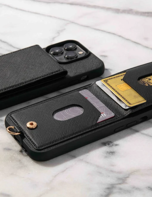 Shop Anne Klein Saffiano Vegan Leather IPhone® 14 Pro Case