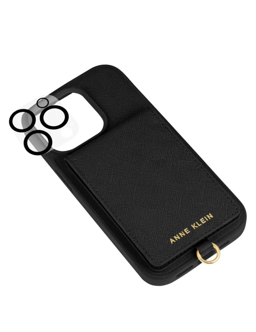 Shop Anne Klein Saffiano Vegan Leather IPhone® 14 Pro Case