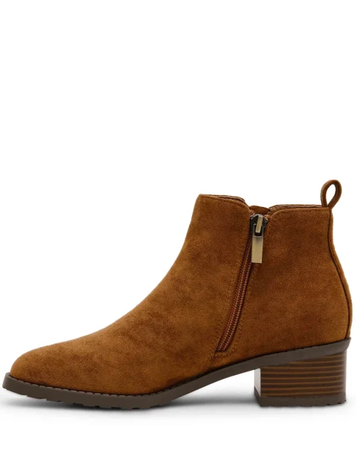 Outlet Anne Klein Sakara Bootie TOBACCO