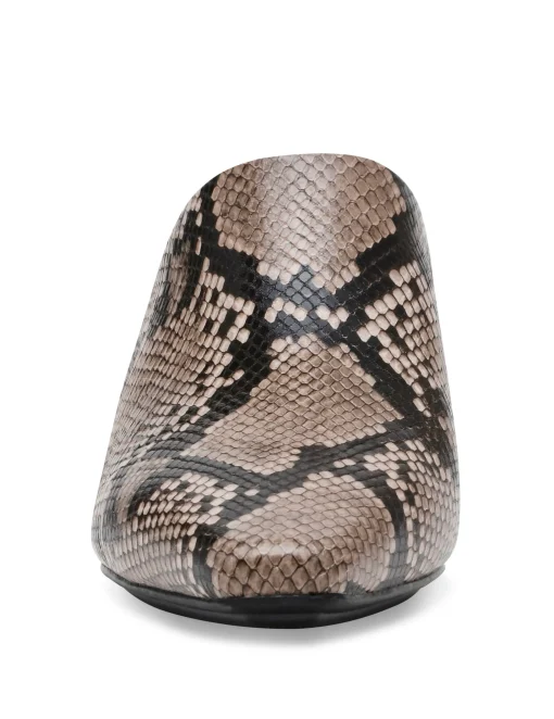 Fashion Anne Klein Sarafena Dress Mule Nat Snake