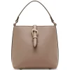 Sale Anne Klein Sculpted Buckle Bucket Bag