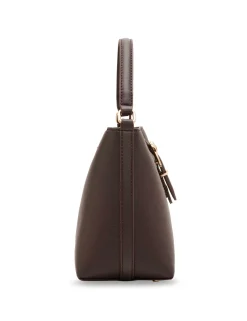 Hot Anne Klein Sculpted Buckle Bucket Bag