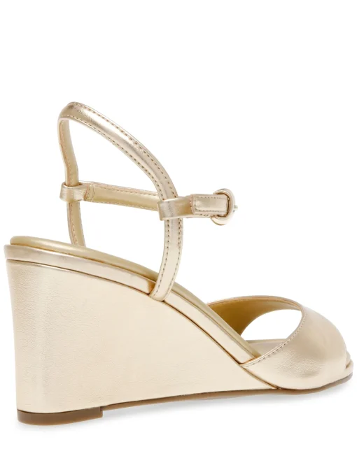 Hot Anne Klein Silas Wedge- Sale Platinum