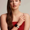 Hot Anne Klein Silicone Band For Apple Watch® With Crystal Charms