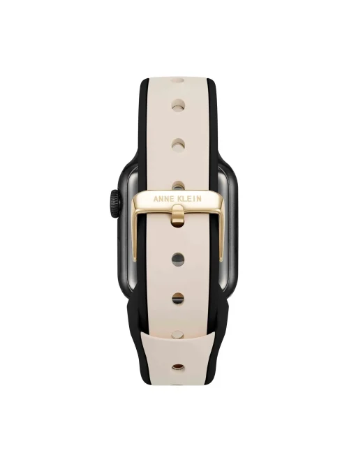 Shop Anne Klein Silicone Band For Apple Watch® With Crystal Charms