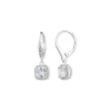 Clearance Anne Klein Silver-Tone Cubic Zirconia Drop Earrings