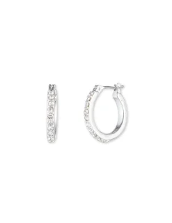Discount Anne Klein Small Click It Hoop Earrings