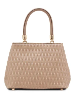 Best Anne Klein Small Ruched Satchel With Tubular Handle