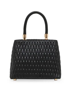 Best Anne Klein Small Ruched Satchel With Tubular Handle