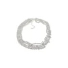 Flash Sale Anne Klein Snowflake Faux Pearl Multirow Necklace