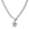 Hot Anne Klein Snowflake Motif Pendant Necklace