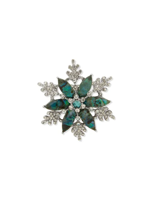 Shop Anne Klein Snowflake Pin
