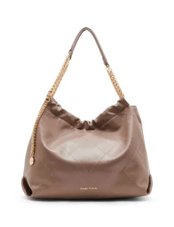 Best Anne Klein Soft Stitched Quilted Hobo With Chain Strap