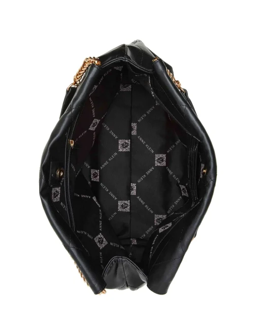 Best Anne Klein Soft Stitched Quilted Hobo With Chain Strap