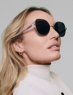 Cheap Anne Klein Sophisticated Butterfly Sunglasses