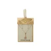 Best Anne Klein Star Charm Necklace And Earring Pouch Set