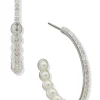 Sale Anne Klein Stone C-Hoop Earring