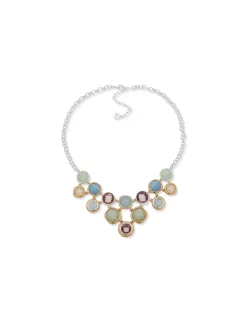 Outlet Anne Klein Stone Drama Frontal Necklace