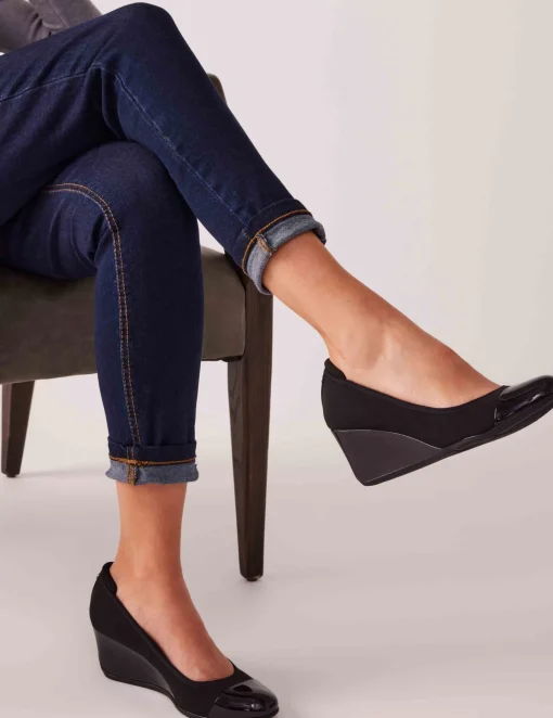 Online Anne Klein Taite Wedge Black