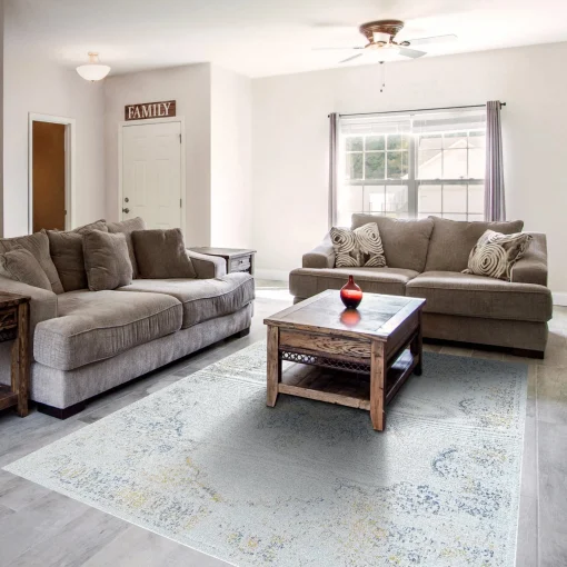 Outlet Anne Klein The Alto Transitional Distressed Rug Collection Multi