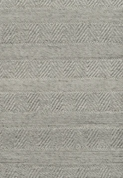 Clearance Anne Klein The Helena Contemporary Striped Rug Collection Grey