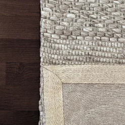 Clearance Anne Klein The Helena Contemporary Striped Rug Collection Grey