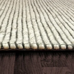 Best Sale Anne Klein The Helena Contemporary Woven Rug Collection Grey/Multi
