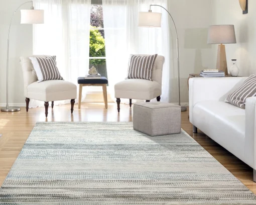 Flash Sale Anne Klein The Horizon Modern Rug Collection Dark Grey/Slate