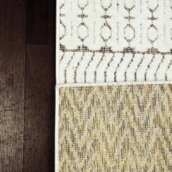 Best Anne Klein The Inscribe Contemporary Rug Collection Ivory/Grey